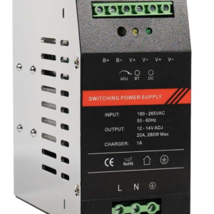 Джерело безперебійного живлення Kraft PSU-1220DIN з кріпленням на DIN-рейку (43-00110)