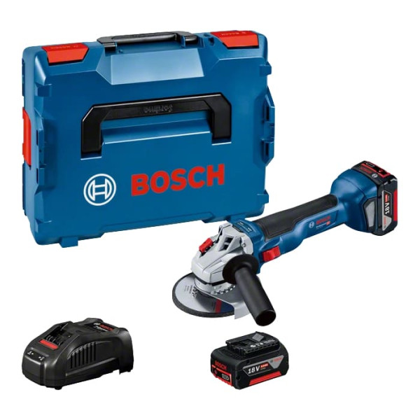 Кутова шліфувальна машина (болгарка) Bosch GWX 18V-10 Blue (0.601.9J4.004)