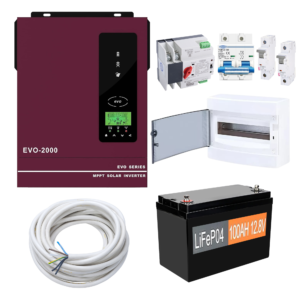 Комплект резервного живлення Anern AN-SCI-EVO2000 1600W (АКБ LiFePO4 1280Wh)