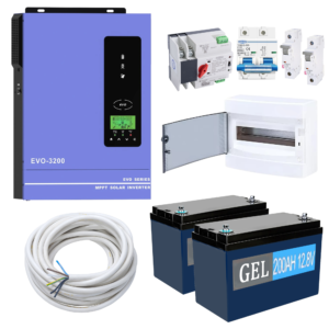Комплект резервного живлення Anern AN-SCI-EVO3200 3000W (АКБ 2 х GEL 1200Wh)