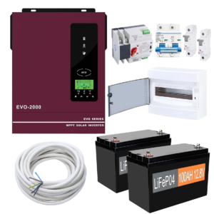 Комплект резервного живлення Anern AN-SCI-EVO2000 1600W (АКБ 2 x LiFePO4 1280Wh)