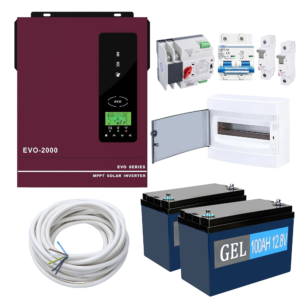 Комплект резервного живлення Anern AN-SCI-EVO2000 1600W (АКБ 2 x GEL 1200Wh)
