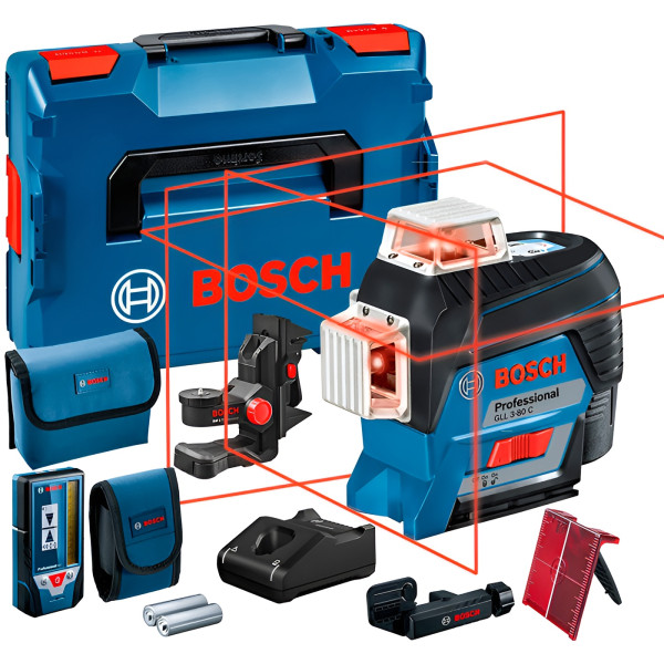 Нівелір лазерний Bosch GLL 3-80 C Blue (0.601.063.R05)