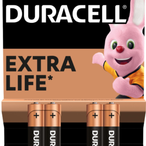 Батарейки Duracell AAA MN2400 LR03 (1,5V 4 шт) (5000394052543 / 81545421)