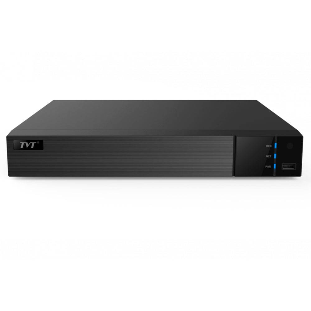Мережевий IP-відеореєстратор TVT TD-3204H1-4P-C Black (77-00295)