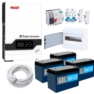 Комплект резервного живлення Must Рower PV18-5048 5000W (АКБ 4 х GEL 1200Wh)