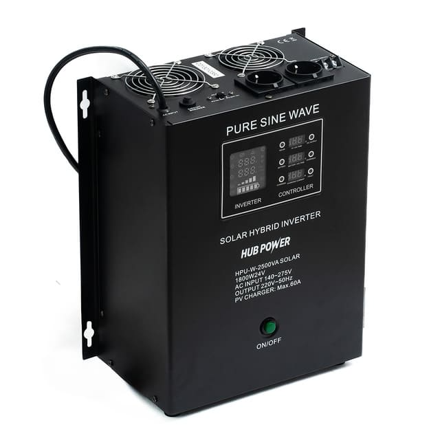 ДБЖ Hub Power HPU-W-2500VA Black (12645)
