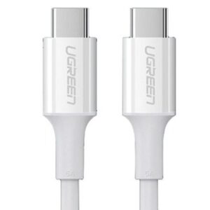 Кабель Ugreen USB-C 2.0м 20V/5A 100W White (60552)