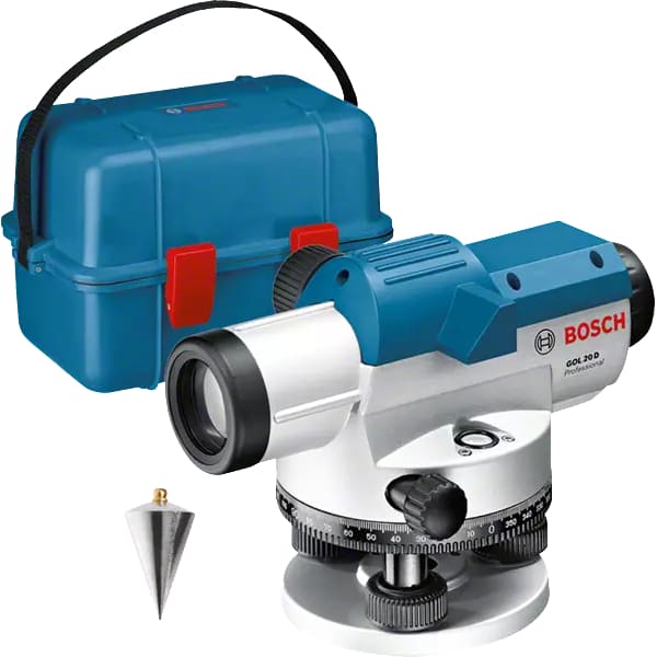 Нівелір оптичний Bosch GOL 20D Blue (0.601.068.400)