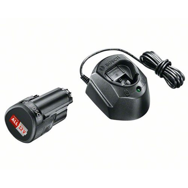 Комплект акумулятор + зарядний пристрій Bosch 12V 1.5 Ah GAL 1210 CV Black (1.600.A01.L3D)