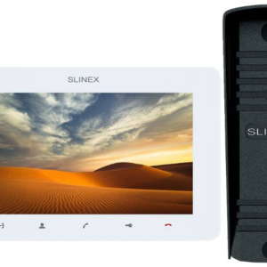 Комплект відеодомофону Slinex SM-07MHD / ML-16HD White/Black