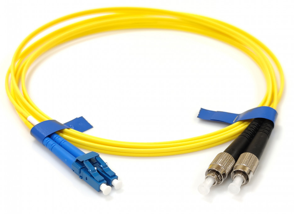 Патч-корд оптичний CMS FC/UPC - LC/UPC SM 10 м duplex Yellow (UPC-10FCLC(SM)D(ON)S)