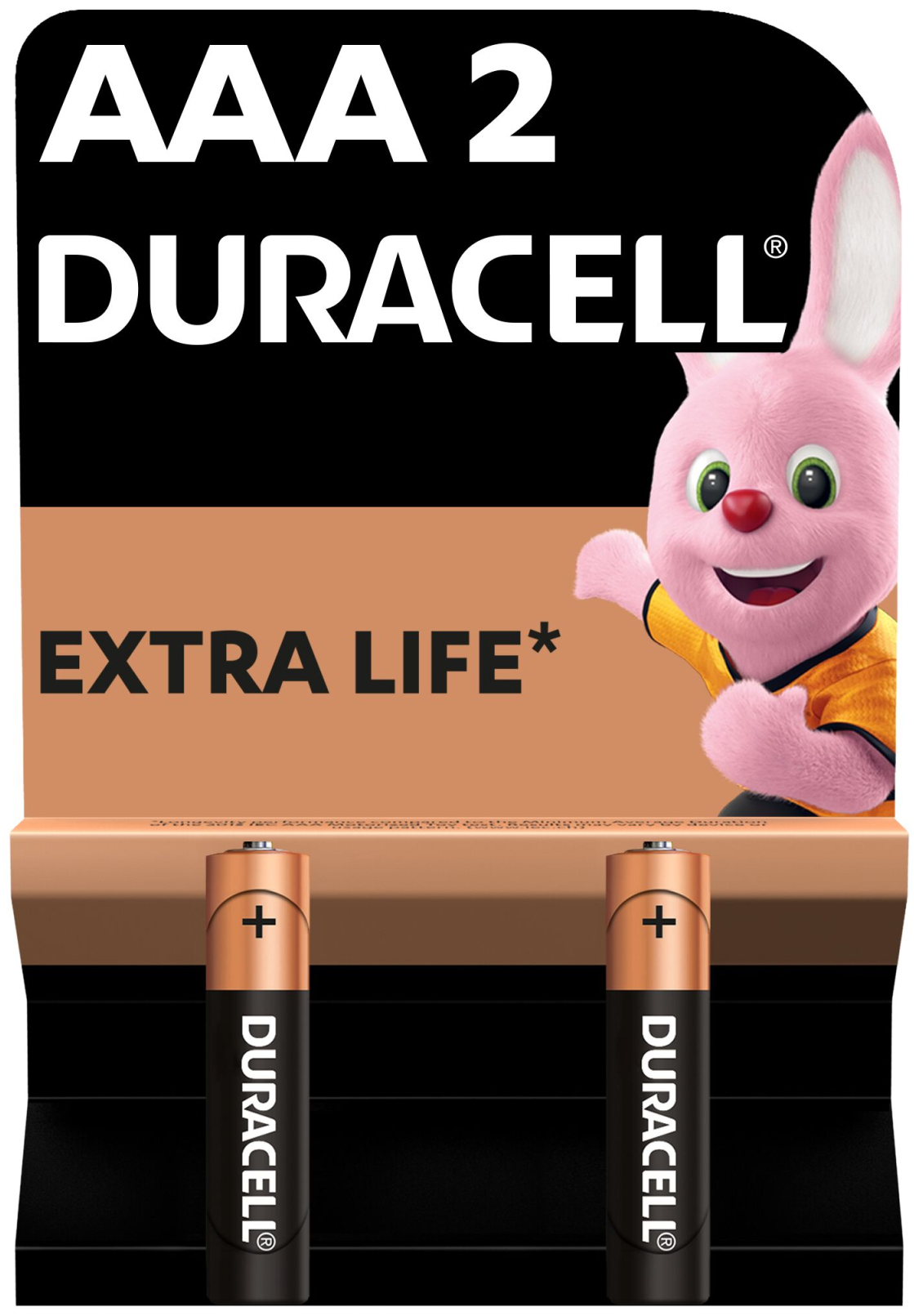 Батарейки Duracell AAA MN2400 LR03 (1,5V 2 шт) (5000394058170 / 81484984)