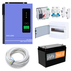 Комплект резервного живлення Anern AN-SCI-EVO3200 3000W (АКБ LiFePO4 4800Wh)