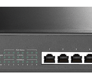 Комутатор TP-Link TL-SG1008MP (PoE+) Black