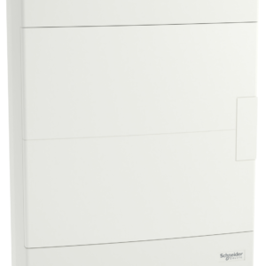 Щит пластиковий навісний Schneider Electric Easy9 EU (2 ряди по 12 модулів, білі двері) (EZ9EUD212)