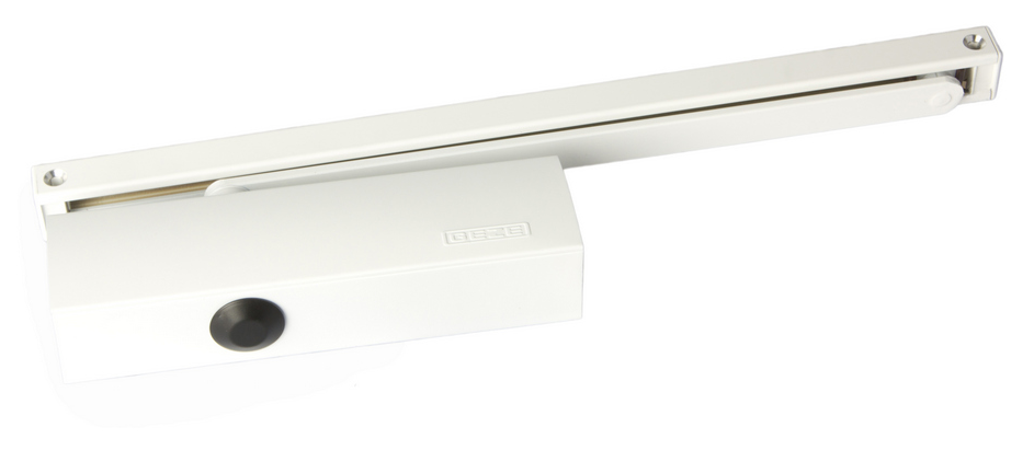 Доводчик дверний Geze TS 5000V ЕN 2/3/4/5/6 з ковзаючою тягою White
