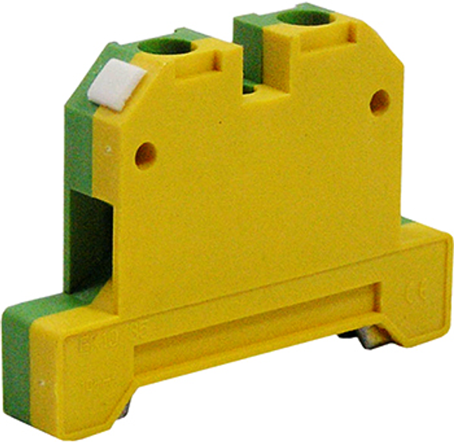 Набірна клемна колодка заземлення E.Next e.tc.z.din.pro.4 Yellow (p050002)