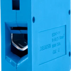 Набірна клемна колодка E.Next e.tc.din.pro.50.blue з кришкою Blue (p049025)