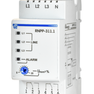 Реле напруги Новатек-Електро РНПП-311.1 White (NTRNP3111)