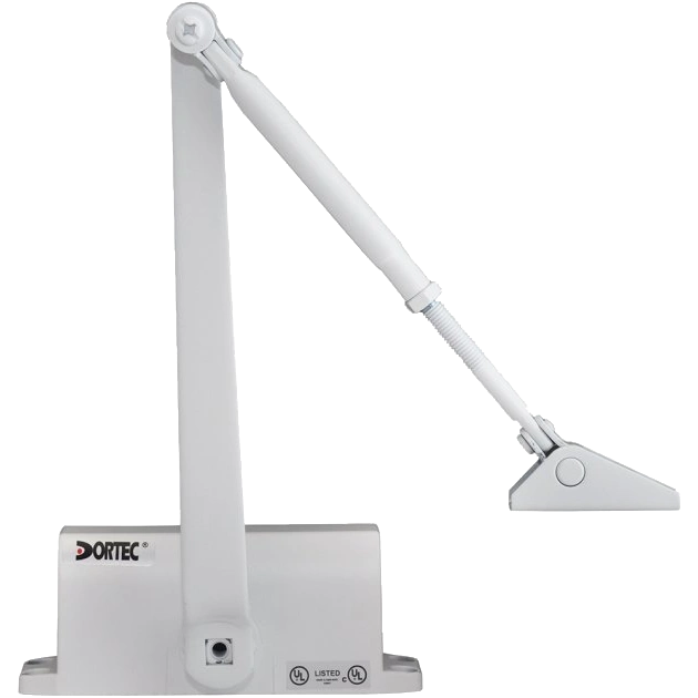 Доводчик дверний Dortec DT-63Н White