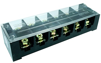 Клемна колодка E.Next e.tc.protect.15.6 6 полюсів Black (p056003)