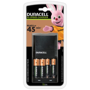 Зарядний пристрій для акумуляторів Duracell CEF27 + 2 rechar AA1300mAh + 2 rechar AAA750mAh Black (5001374)