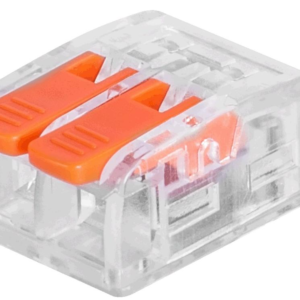 Клемна колодка E.Next e.lc.pro.wa.pl.2 з натискним важелем Orange (p0660301)