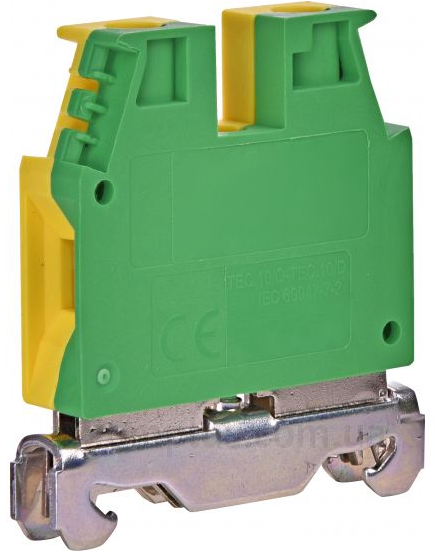 Клема гвинтова заземляюча ETI ESC-TEC.10/O Green (3903071)