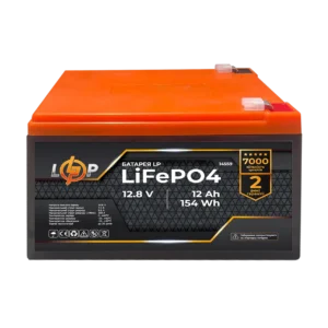 Акумулятор LP LiFePO4 12V (12,8V) - 12 Ah (154Wh)