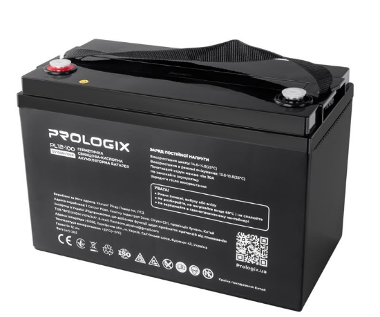 Акумуляторна батарея Prologix 12V 100AH (PL12-100) AGM - Зображення 3
