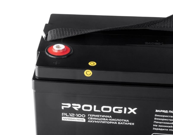 Акумуляторна батарея Prologix 12V 100AH (PL12-100) AGM - Зображення 5