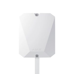 Гібридна централь системи безпеки Ajax FIBRA Hub Hybrid (4G) White