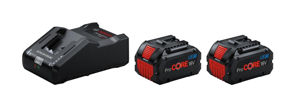 Набір 2 акумулятори Bosch ProCORE18V 8.0Ah + Зарядний пристрій GAL 18V-160 (1600A02T5P)