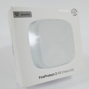 (Уцінка) Бездротовий датчик температури та чадного газу Ajax FireProtect 2 RB (Heat/CO) White