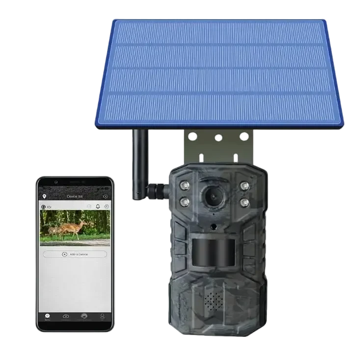 CDATA[ JerderFo H2 - 4G фотопастка з роздільною здатністю 14 Мп. Працює через мобільний додаток Ucon, що дозволяє керувати та налаштовувати камеру зі смартфона. Додатковою перевагою є можливість перегляду онлайн-трансляції.
5 300 ₴
Бренд:
JerderFo
Роздільна здатність камери (Мп):
14 Мп
Час спрацювання:
0.5 с
Вбудований мікрофон:
Так
Наявність інфрачервоного підсвічування:
Є
Дальність підсвічування (Max):
20 м
Відстань PIR:
20 м
SKU: 000049839
Немає відгуків
✓В наявності
<![CDATA[ JerderFo H6 - 4G фотопастка з роздільною здатністю 14 Мп. Працює через мобільний додаток Ucon, що дозволяє керувати та налаштовувати камеру зі смартфона. Додатковою перевагою є можливість перегляду онлайн-трансляції.
5 999 ₴
Бренд:
JerderFo
Роздільна здатність камери (Мп):
14 Мп
Час спрацювання:
0.5 с
Вбудований мікрофон:
Так
Наявність інфрачервоного підсвічування:
Є
Дальність підсвічування (Max):
20 м
Відстань PIR:
20 м
Розміри:
270 x 220 x 130 мм
Живлення:
12 батарейок AA або зовнішнє джерело 9 В
Управління через:
Додаток для Android, Додаток для iOS
Час спрацювання:
0.2 с
Діагональ:
8 ''
Роздільна здатність відео:
4K / 2.7K / 1080P / 720P
Підтримка зв'язку:
4GGPS
SKU: 000055091
Немає відгуків
✓В наявності
6 999 ₴
Діапазон робочих температур:
-20°C ~ 60°C
Розміри:
96 × 74 × 146 мм
Живлення:
24000 мАг
Управління через:
Додаток для Android, Додаток для iOS
Час спрацювання:
0.3 с
Роздільна здатність відео:
2560х1920
Підтримка зв'язку:
4G3GGPS
![
