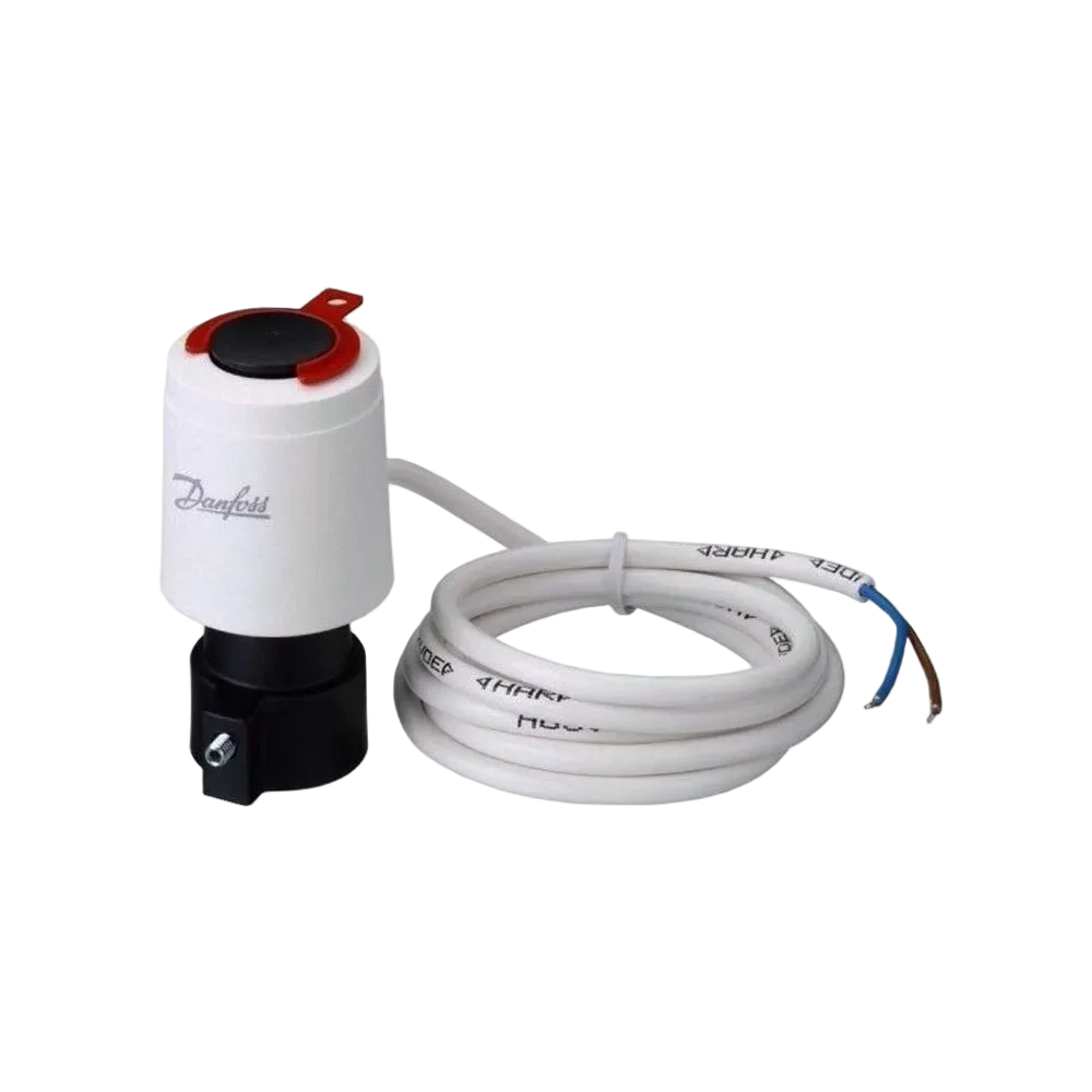 CDATA[ Сервопривод Danfoss Thermot TWA-K призначений для автоматичного керування витратою потоку теплоносія в системах підлогового чи радіаторного опалення через термостатичні клапани або вентильні вставки радіаторів для отримання максимально комфортних умов
Термоелектричний привод Danfoss TWA-A NC 24V, RA, довжина кабелю 0,95м, 088H3110 Danfoss 14315 — надійне рішення для систем безпеки.
Термоелектричний привод Danfoss TWA-A NC/S, RA, 24V, довжина кабелю 0,95, 088H3114 Danfoss 14318 — надійне рішення для систем безпеки.
<![CDATA[ Термоелектричний привод Danfoss із серії міні-приводів TWA-A застосовується в системах опалення, теплопостачання і охолодження місцевих вентиляційних установок для двохпозиційного управління різноманітними регулюючими клапанами. Приводи TWA-A призначені для монтажу на
Термоелектричний привод Danfoss TWA-K, NC, 24V, M30x1,5, довжина кабелю 0,95м, 088H3140 Danfoss 14307
Сервопривод Danfoss Thermot TWA-K призначений для автоматичного керування витратою потоку теплоносія в системах підлогового чи радіаторного опалення через термостатичні клапани або вентильні вставки радіаторів для отримання максимально комфортних умов проживання
Термоелектричний привод Danfoss TWA-K, NO, 24V, M30x1,5, довжина кабелю 0,95м, 088H3141 Danfoss 14317-1
Сервопривод Danfoss Thermot TWA-K призначений для автоматичного керування витратою потоку теплоносія в системах підлогового чи радіаторного опалення через термостатичні клапани або вентильні вставки радіаторів для отримання максимально комфортних умов проживання
Терморегулятор Danfoss 5065, підключення RA, датчик, регулювання 8-28 °C білий, 013G5065 Danfoss 14328
Термоголовка Danfoss RA 5065 c виносним датчиком - пристрій для енергозберігаючого управління температурою систем опалення в автоматичному режимі без безпосереднього втручання користувача. Застосовуються для доукомплектування радіаторних термостатичних клапанів Danfoss
Терморегулятор Danfoss Ally, Zigbee, RA, M30, 2,4 ГГц, 014G2420 Danfoss 14336 — надійне рішення для систем безпеки.
Терморегулятор Danfoss Icon Dial, дисковий, механічний, 230V, 86x86мм, In-Wall, білий, 088U1000 Danfoss 14319-1
<![CDATA[ Danfoss Icon Dial - кімнатний термостат, який призначений для управління гідравлічними системами підігріву підлоги без контролю температури підлоги. Має вбудований датчик температури повітря з тепловим прискорювачем. Може використовуватися
![