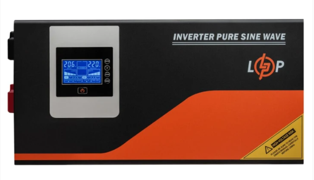 ДБЖ LogicPower LPM-PSW-3000VA (2000 Вт) Black (22892)