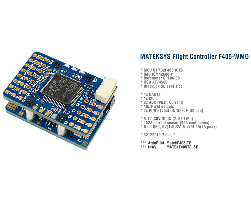 Польотний контролер Matek F405-WMO