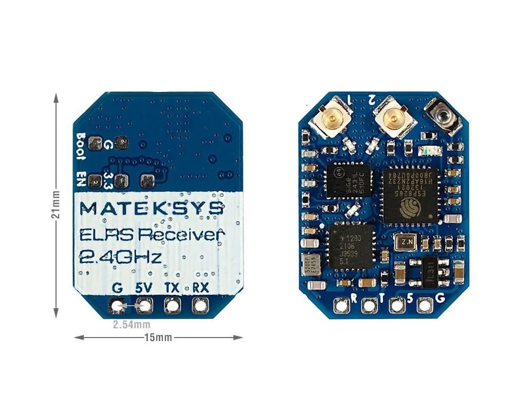 Приймач Matek ELRS 2.4GHz receiver, ELRS-R24-D