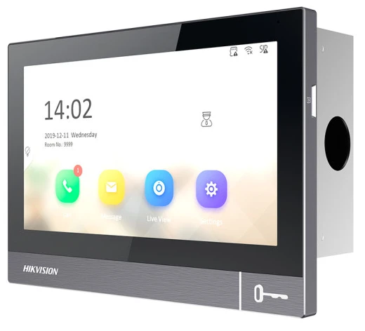 IP-відеодомофон Hikvision DS-KH8380-WTE1/Flush